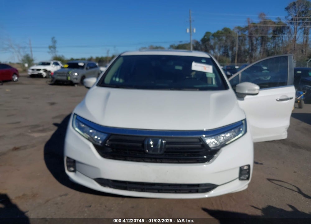 2022 HONDA ODYSSEY EX-L VIN: 5FNRL6H77NB061793