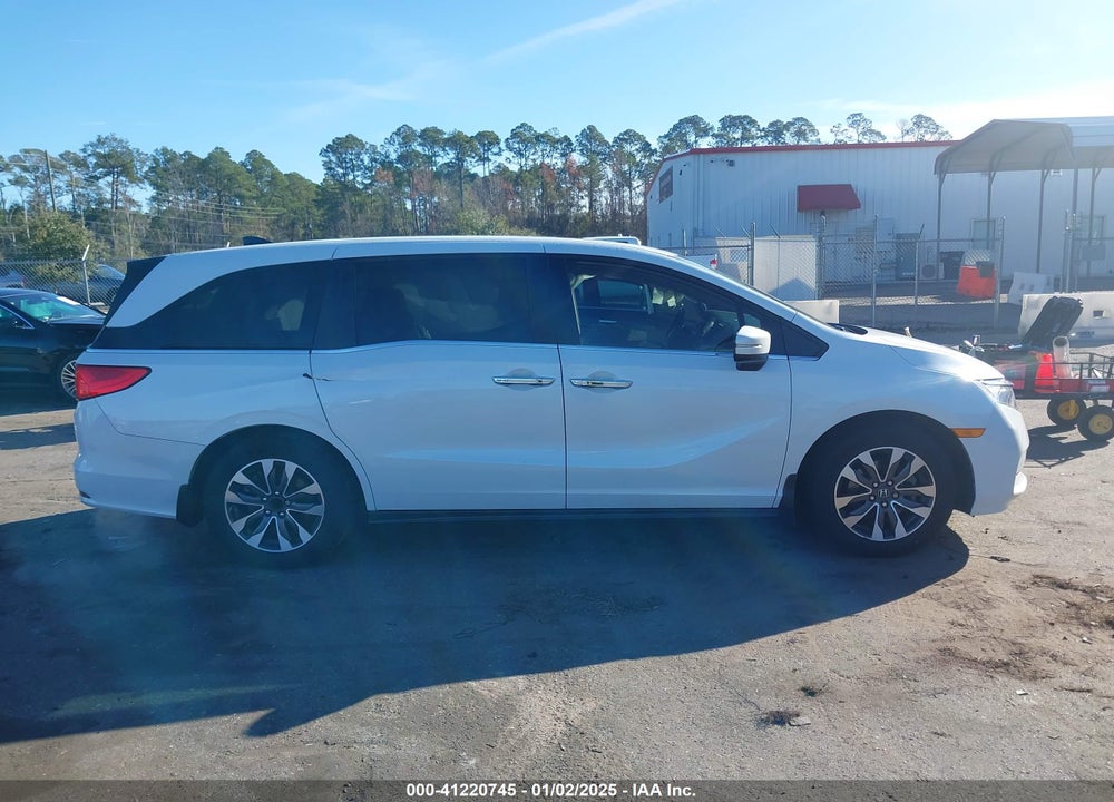 2022 HONDA ODYSSEY EX-L VIN: 5FNRL6H77NB061793