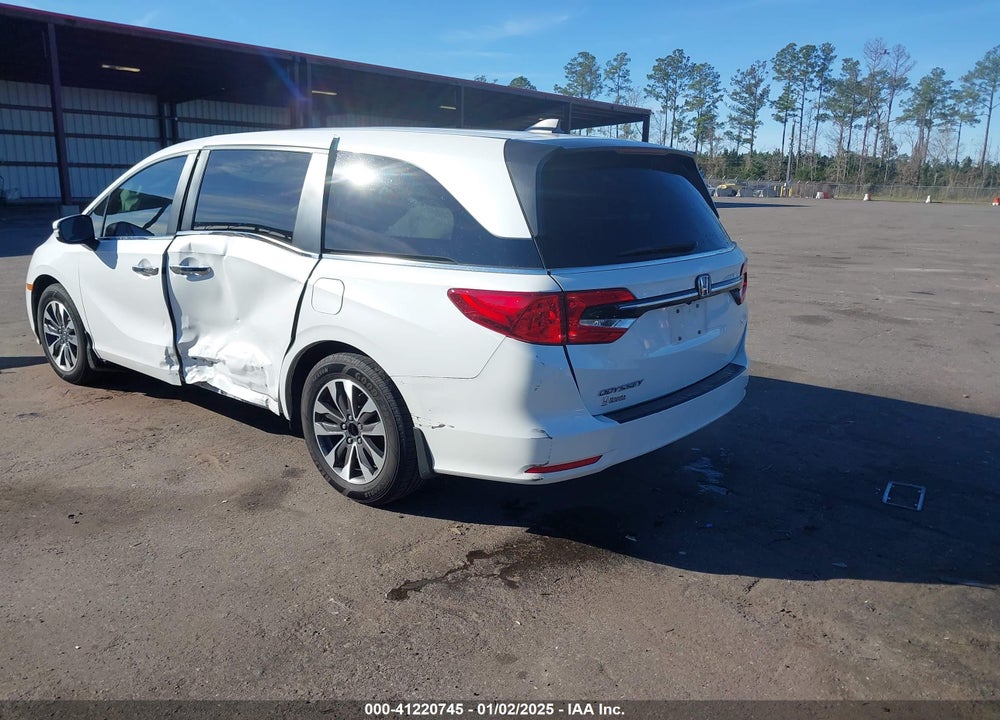 2022 HONDA ODYSSEY EX-L VIN: 5FNRL6H77NB061793