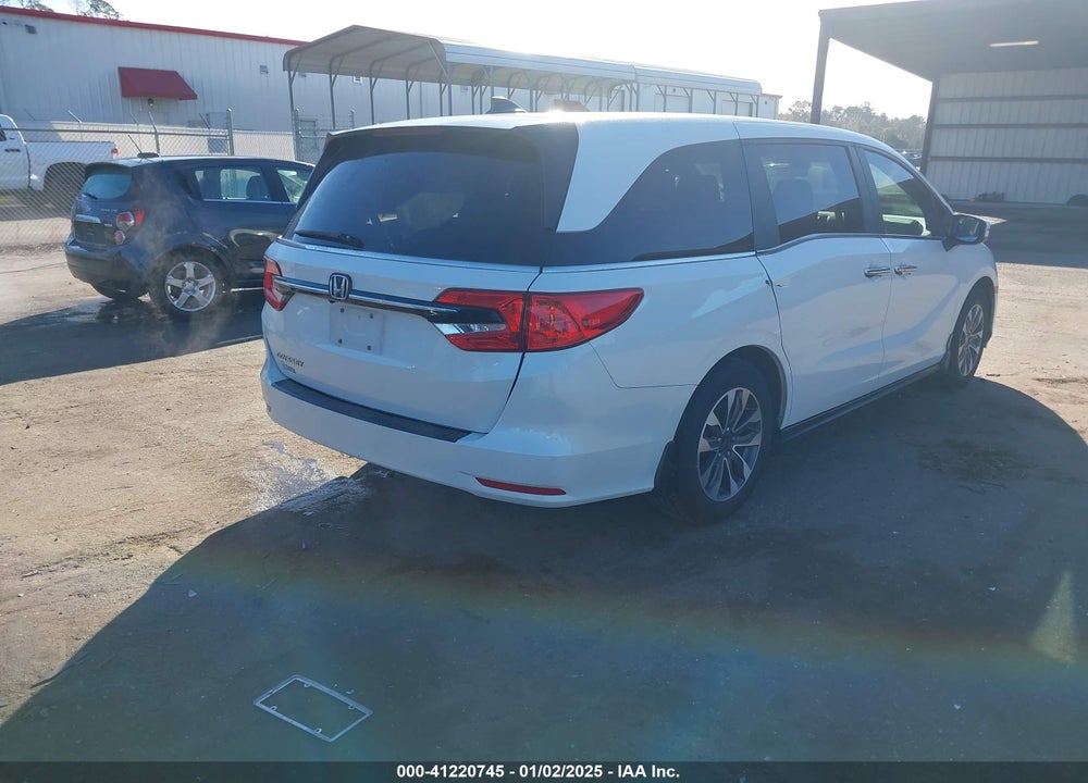 2022 HONDA ODYSSEY EX-L VIN: 5FNRL6H77NB061793