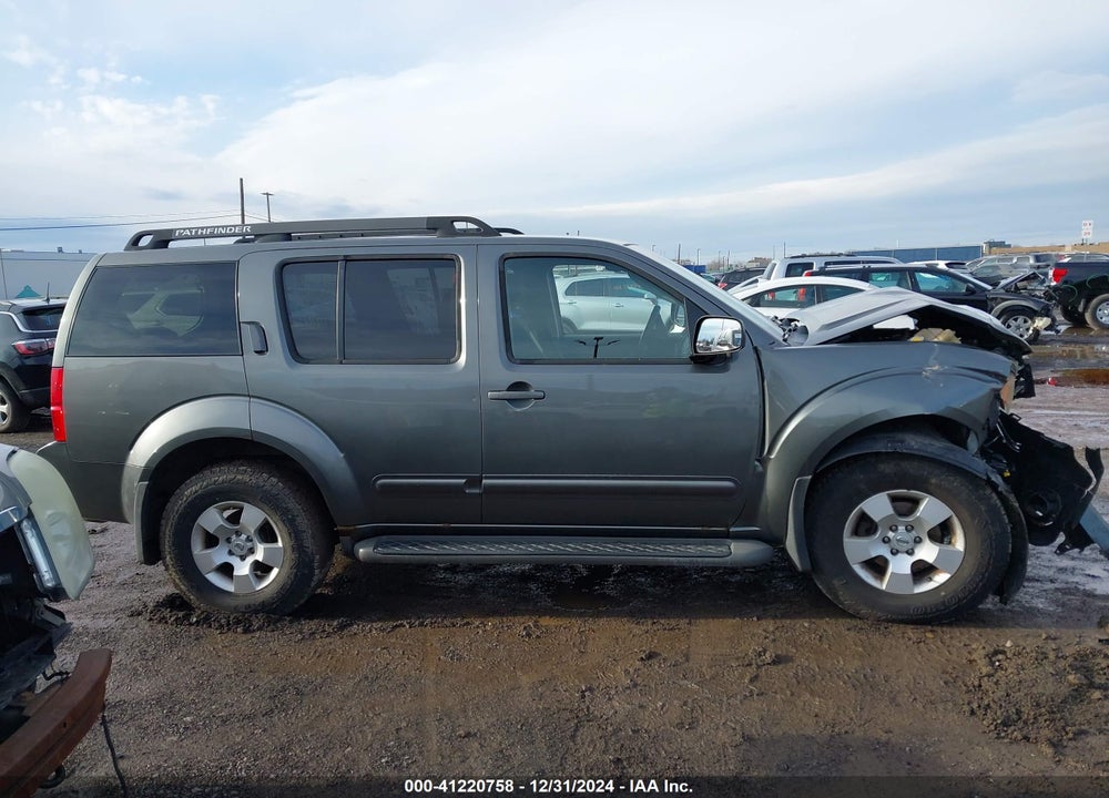 2007 NISSAN PATHFINDER S VIN: 5N1AR18WX7C620335