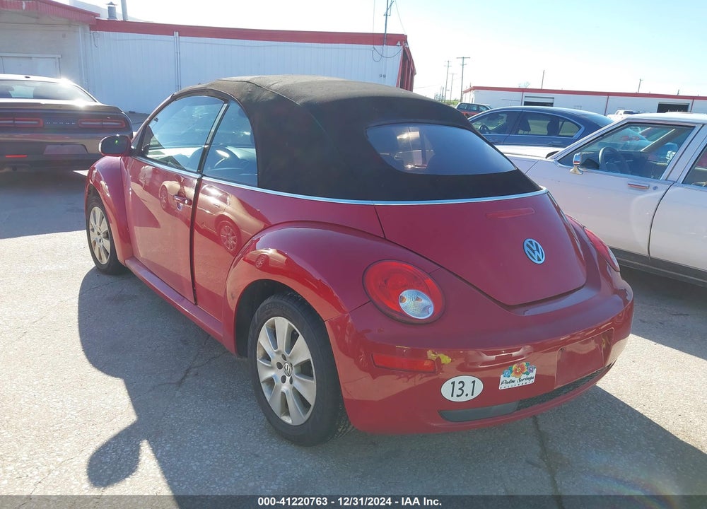 2009 VOLKSWAGEN NEW BEETLE VIN: 3VWRF31Y69M408702