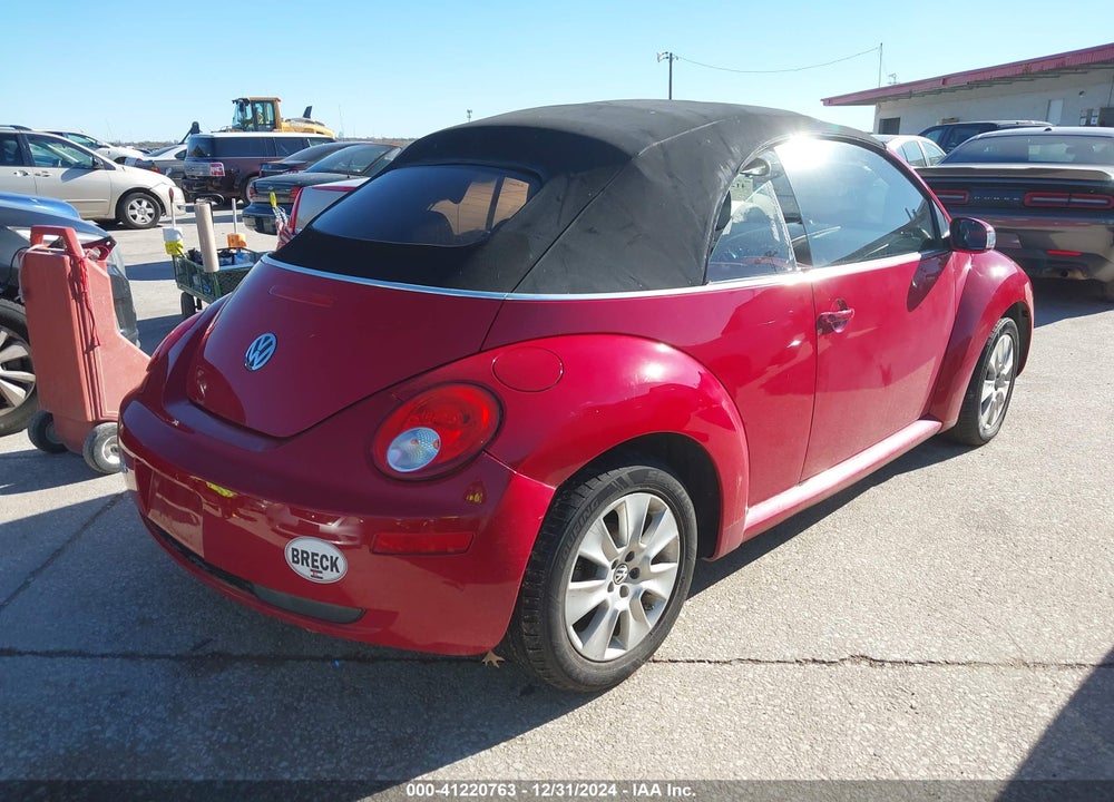 2009 VOLKSWAGEN NEW BEETLE VIN: 3VWRF31Y69M408702