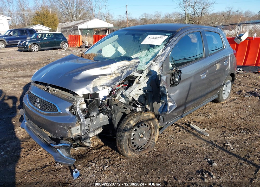 2019 MITSUBISHI MIRAGE ES/RF VIN: ML32A3HJ2KH013053