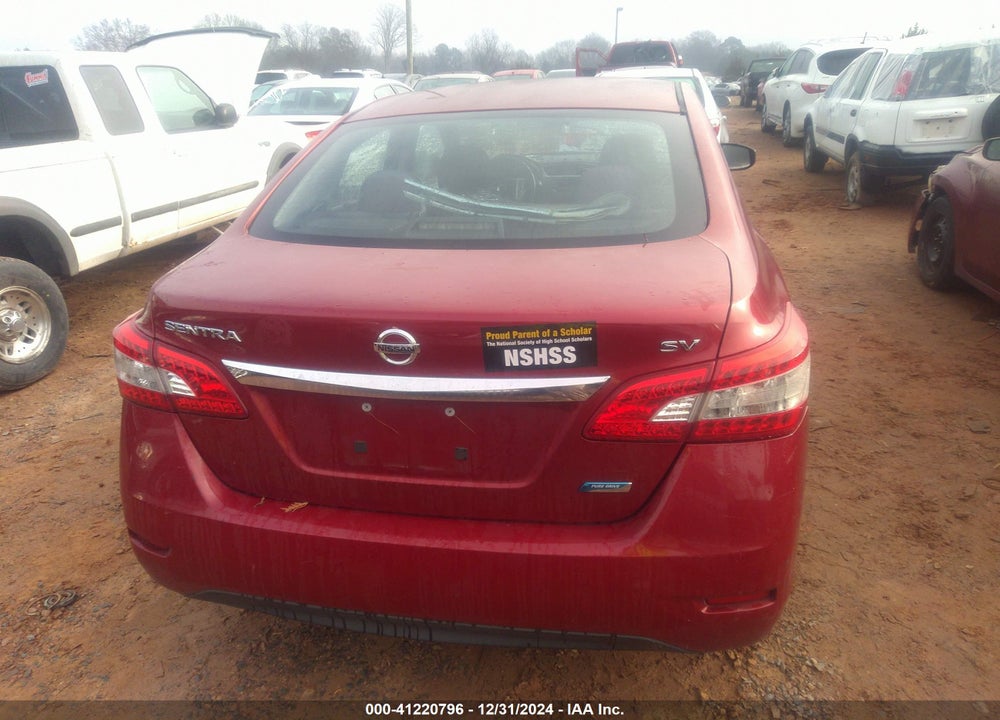 2014 NISSAN SENTRA VIN: 3N1AB7AP9EY257810