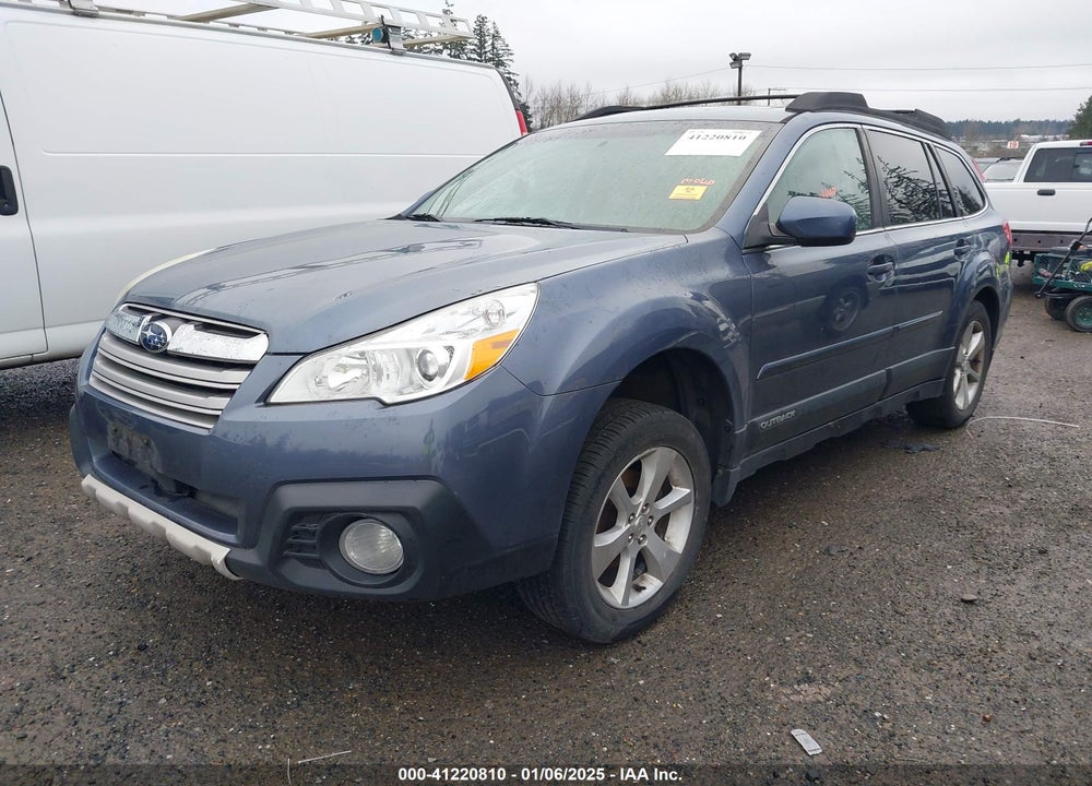 2013 SUBARU OUTBACK 2.5I LIMITED VIN: 4S4BRCKCXD3213786