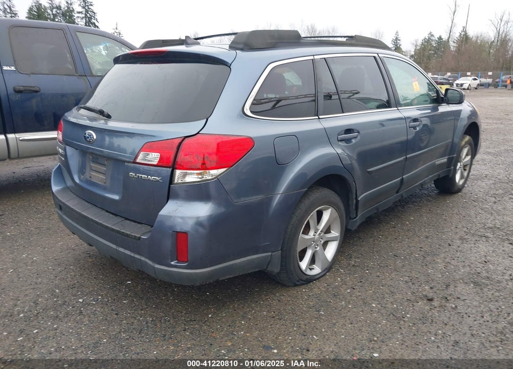 2013 SUBARU OUTBACK 2.5I LIMITED VIN: 4S4BRCKCXD3213786