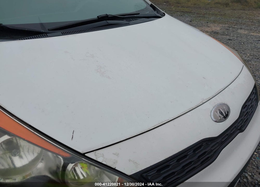 2013 KIA RIO LX VIN: KNADM5A39D6307047