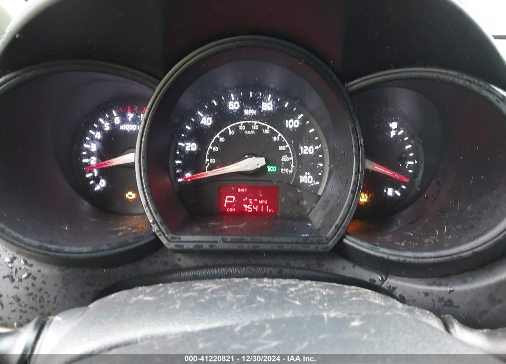 2013 KIA RIO LX VIN: KNADM5A39D6307047