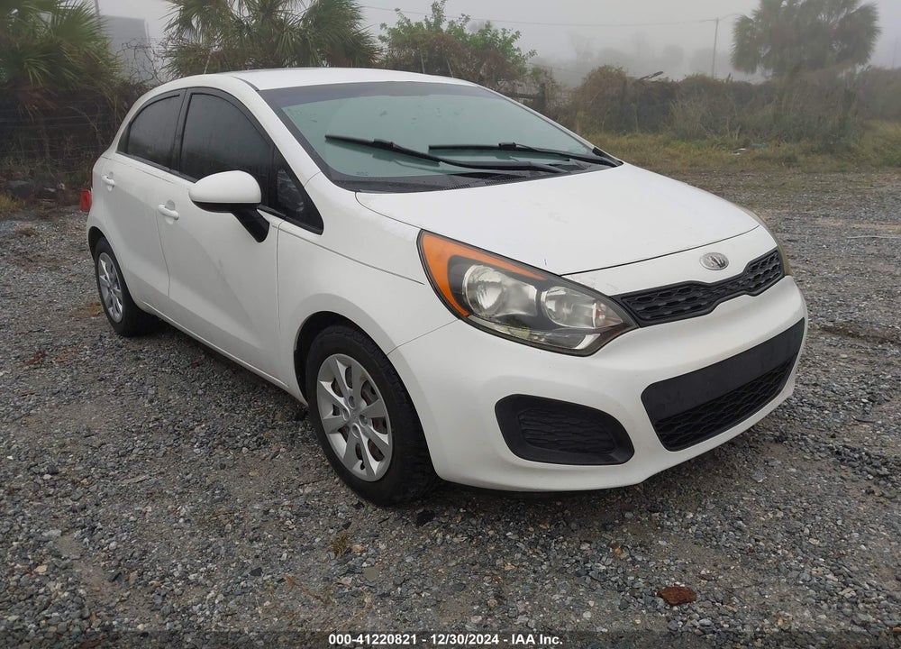 2013 KIA RIO LX VIN: KNADM5A39D6307047