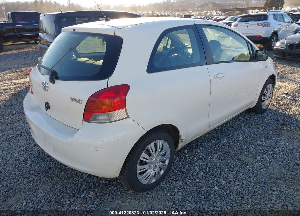 2009 TOYOTA YARIS VIN: JTDJT903595237481