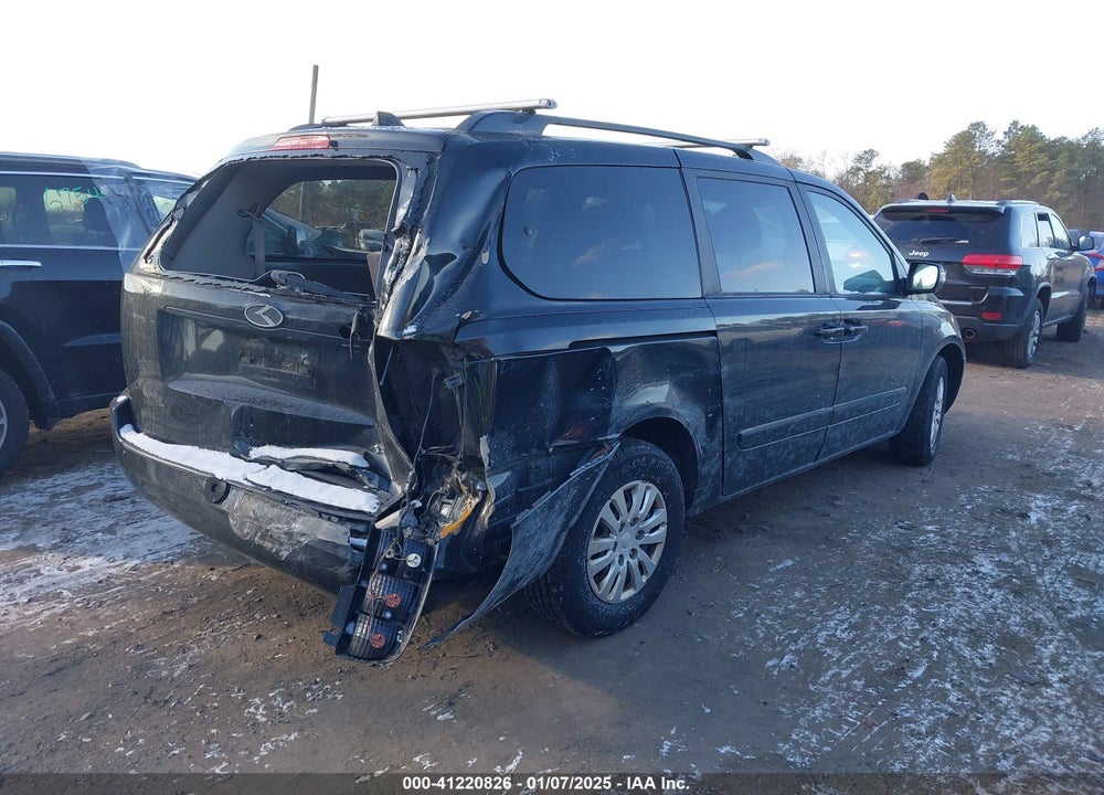 2012 KIA SEDONA LX VIN: KNDMG4C75C6502596