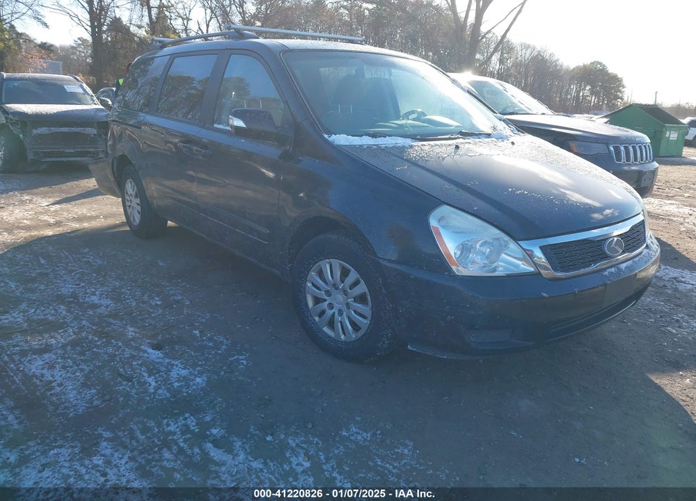 2012 KIA SEDONA LX VIN: KNDMG4C75C6502596