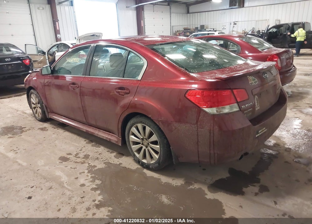 2010 SUBARU LEGACY VIN: 4S3BMDJ65A2221705