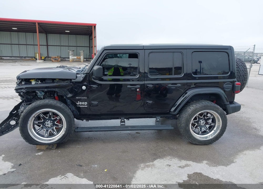 2018 JEEP WRANGLER UNLIMITED SAHARA 4X4 VIN: 1C4HJXEG1JW188699