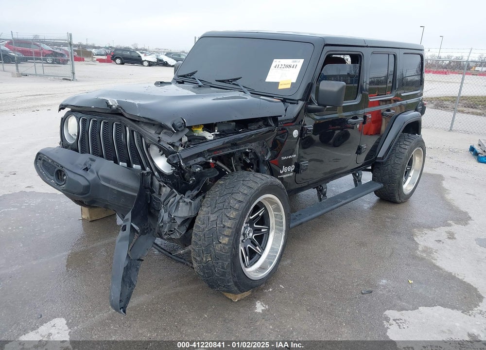 2018 JEEP WRANGLER UNLIMITED SAHARA 4X4 VIN: 1C4HJXEG1JW188699