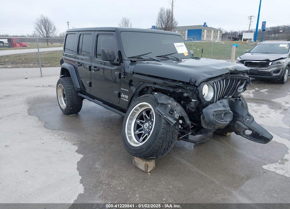 2018 JEEP WRANGLER UNLIMITED SAHARA 4X4 VIN: 1C4HJXEG1JW188699