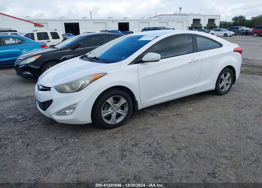 2013 HYUNDAI ELANTRA GS VIN: KMHDH6AE8DU023592