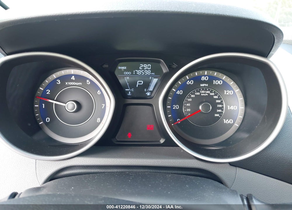 2013 HYUNDAI ELANTRA GS VIN: KMHDH6AE8DU023592