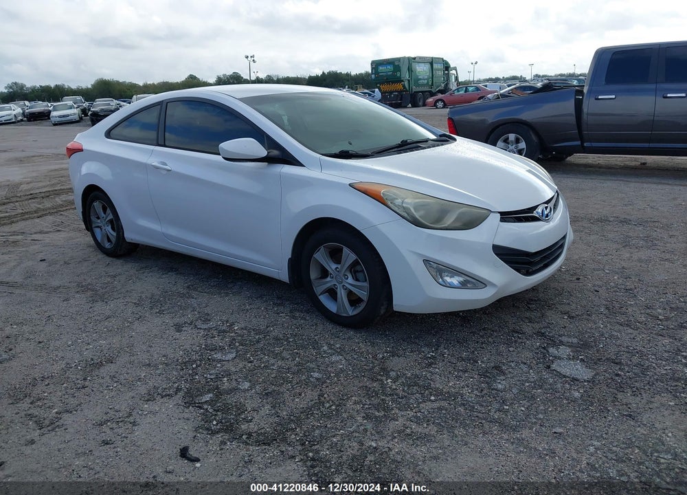 2013 HYUNDAI ELANTRA GS VIN: KMHDH6AE8DU023592