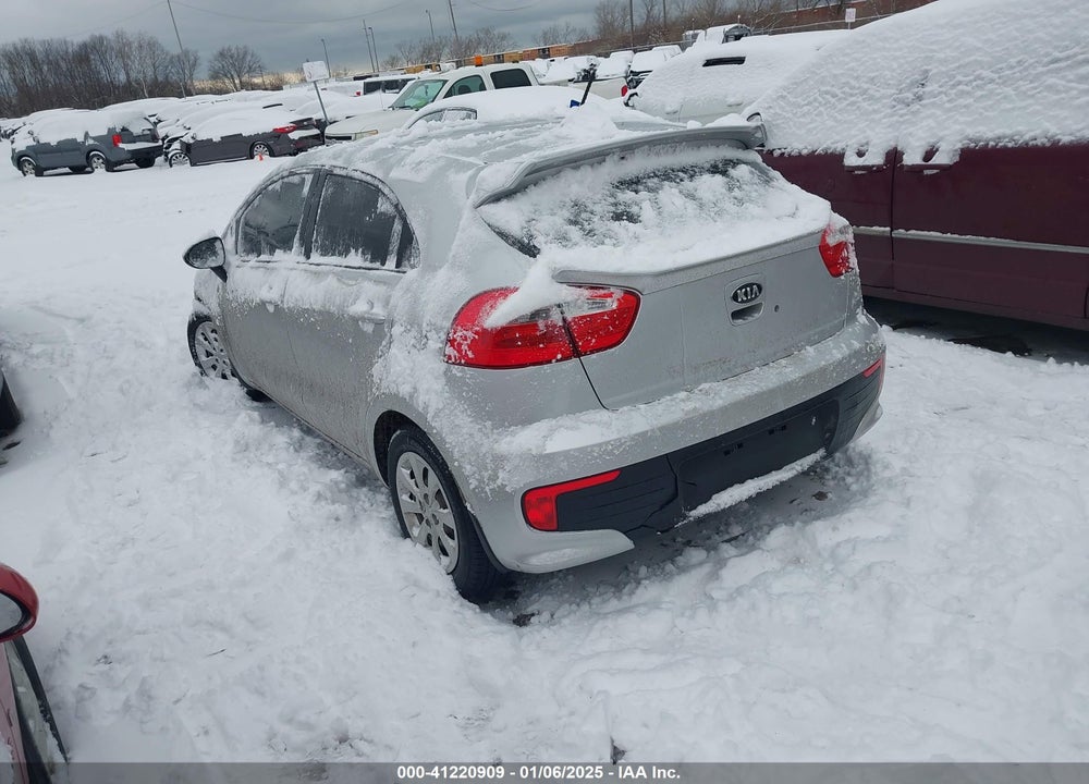 2016 KIA RIO LX VIN: KNADM5A3XG6659882
