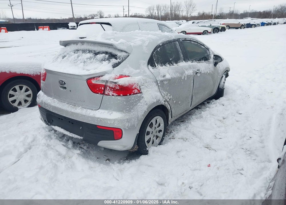 2016 KIA RIO LX VIN: KNADM5A3XG6659882