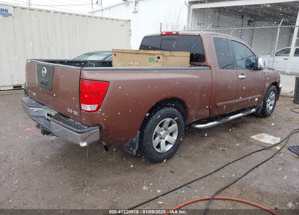2004 NISSAN TITAN SE VIN: 1N6AA06A44N559090