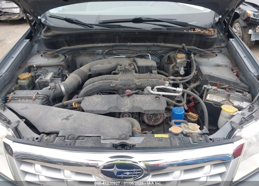 2011 SUBARU FORESTER 2.5X VIN: JF2SHABC1BH777629
