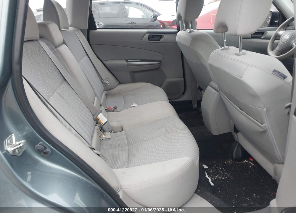 2011 SUBARU FORESTER 2.5X VIN: JF2SHABC1BH777629