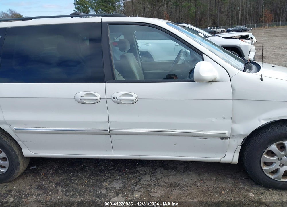 2005 KIA SEDONA EX/LX VIN: KNDUP132356708456