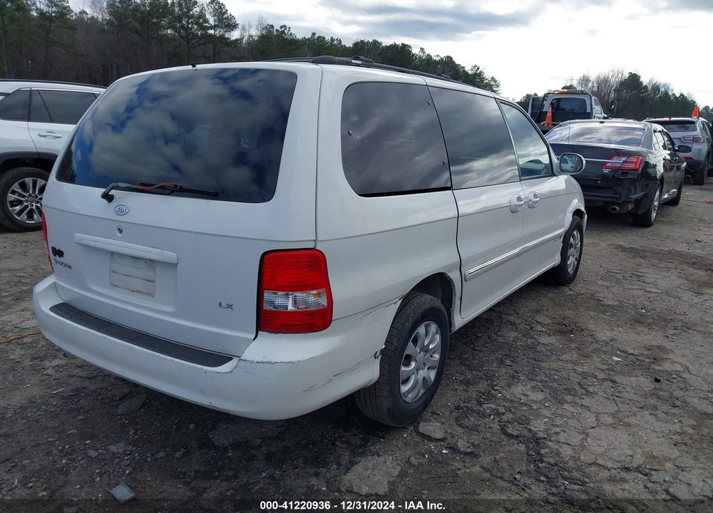 2005 KIA SEDONA EX/LX VIN: KNDUP132356708456