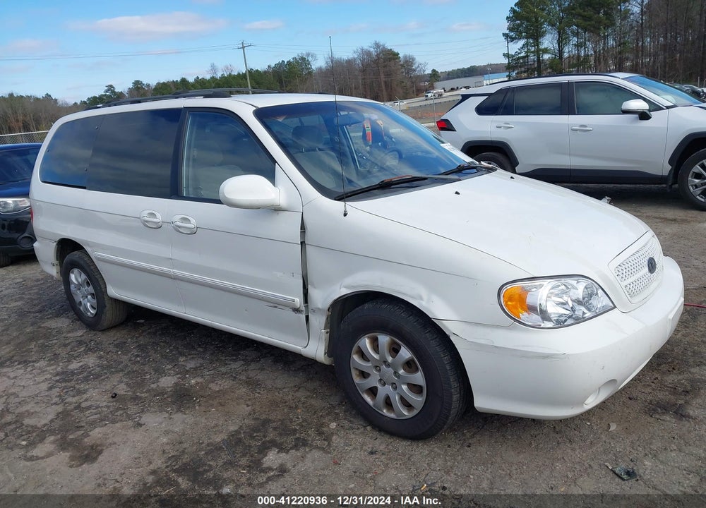 2005 KIA SEDONA EX/LX VIN: KNDUP132356708456