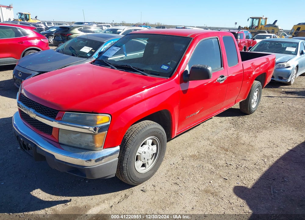 2004 CHEVROLET COLORADO VIN: 1GCCS196748200157
