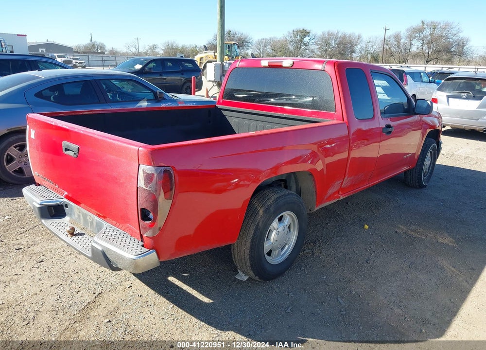 2004 CHEVROLET COLORADO VIN: 1GCCS196748200157