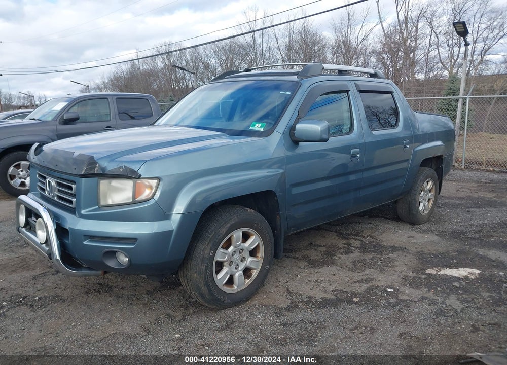 2006 HONDA RIDGELINE RTL VIN: 2HJYK16506H524657