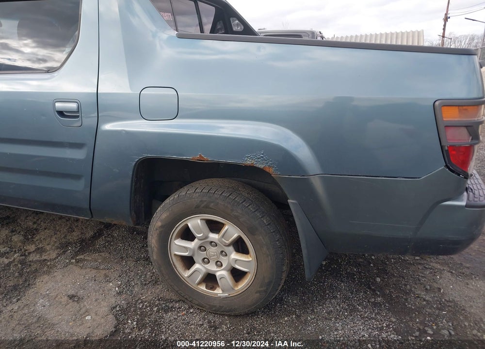 2006 HONDA RIDGELINE RTL VIN: 2HJYK16506H524657