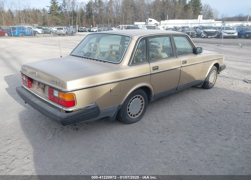 1990 VOLVO 240 DL VIN: YV1AA8841L1396732