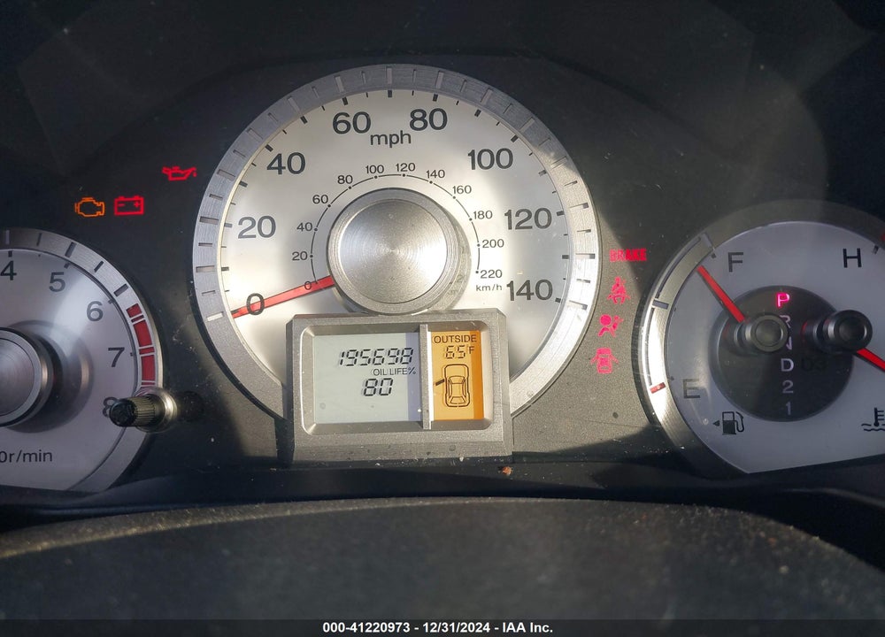 2011 HONDA PILOT EX VIN: 5FNYF3H44BB012599