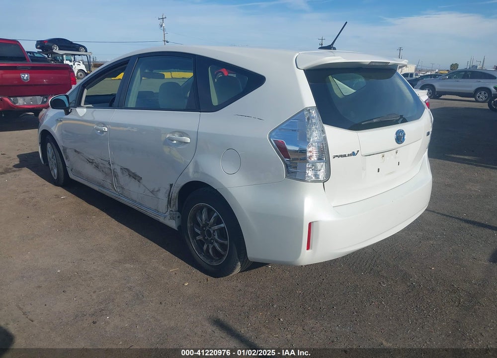 2012 TOYOTA PRIUS V THREE VIN: JTDZN3EU2C3102053