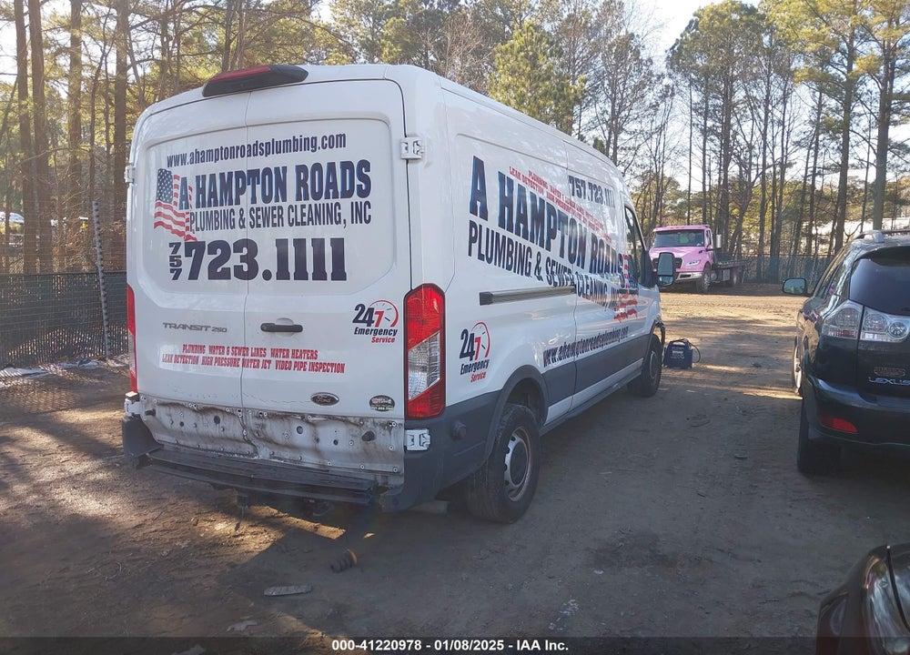2020 FORD TRANSIT-250 VIN: 1FTBR1C89LKB20314