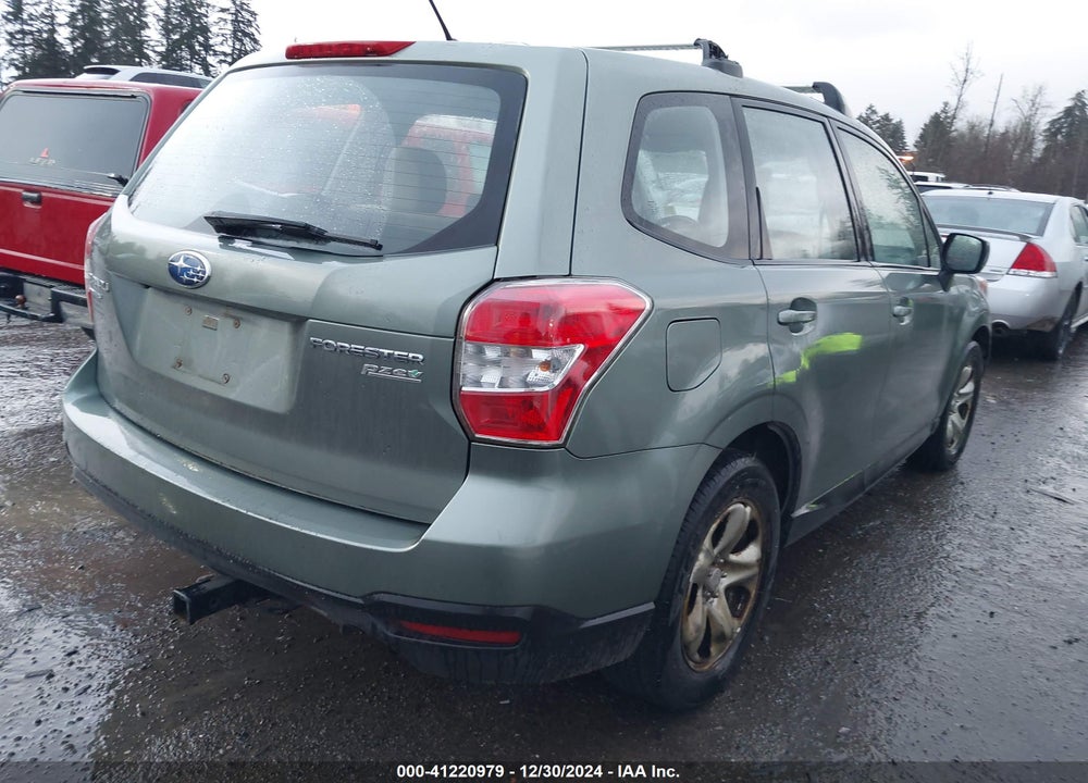 2015 SUBARU FORESTER 2.5I VIN: JF2SJAAC3FG425704