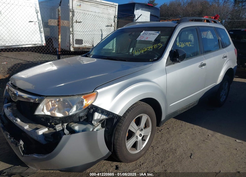 2011 SUBARU FORESTER 2.5X VIN: JF2SHABC5BH701329