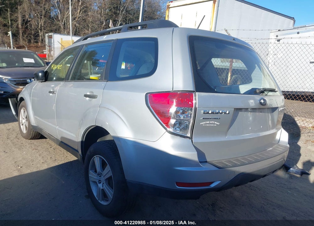 2011 SUBARU FORESTER 2.5X VIN: JF2SHABC5BH701329