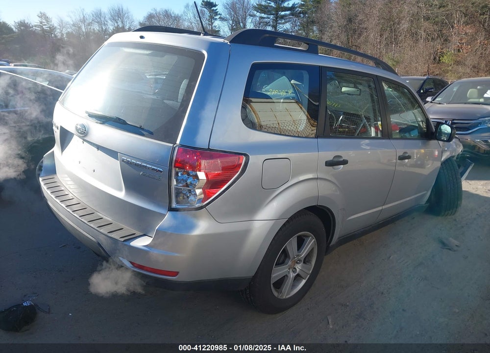 2011 SUBARU FORESTER 2.5X VIN: JF2SHABC5BH701329