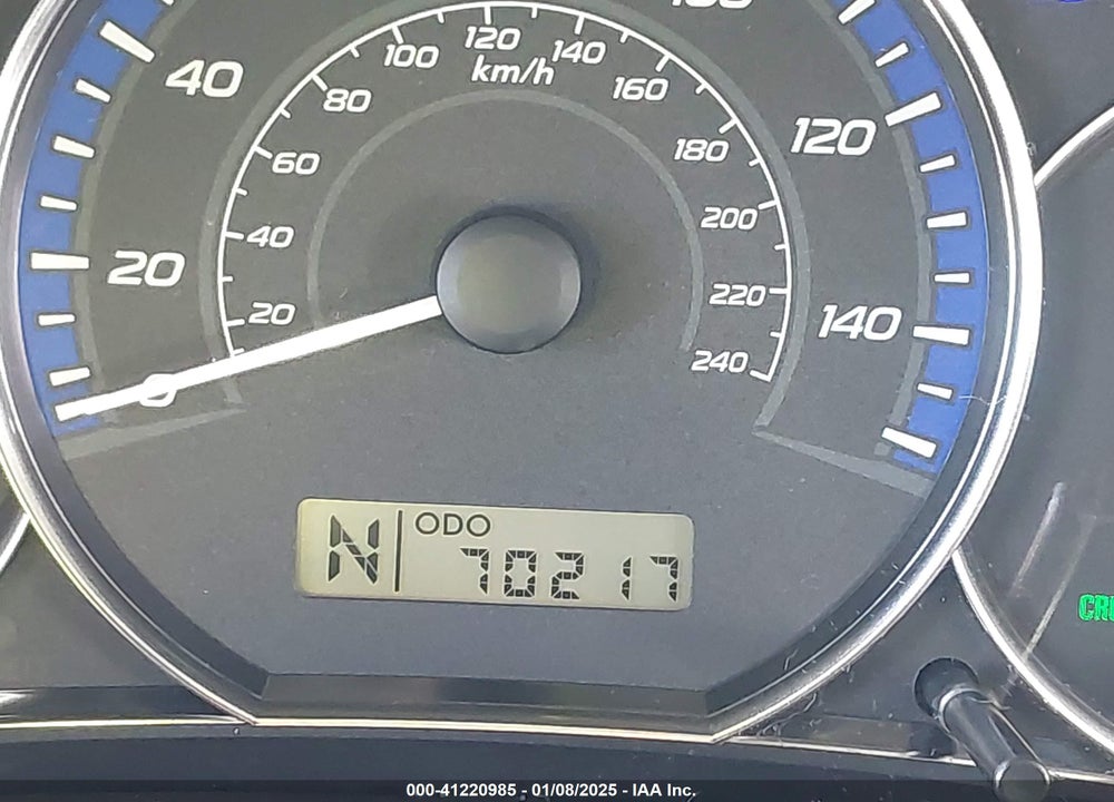 2011 SUBARU FORESTER 2.5X VIN: JF2SHABC5BH701329