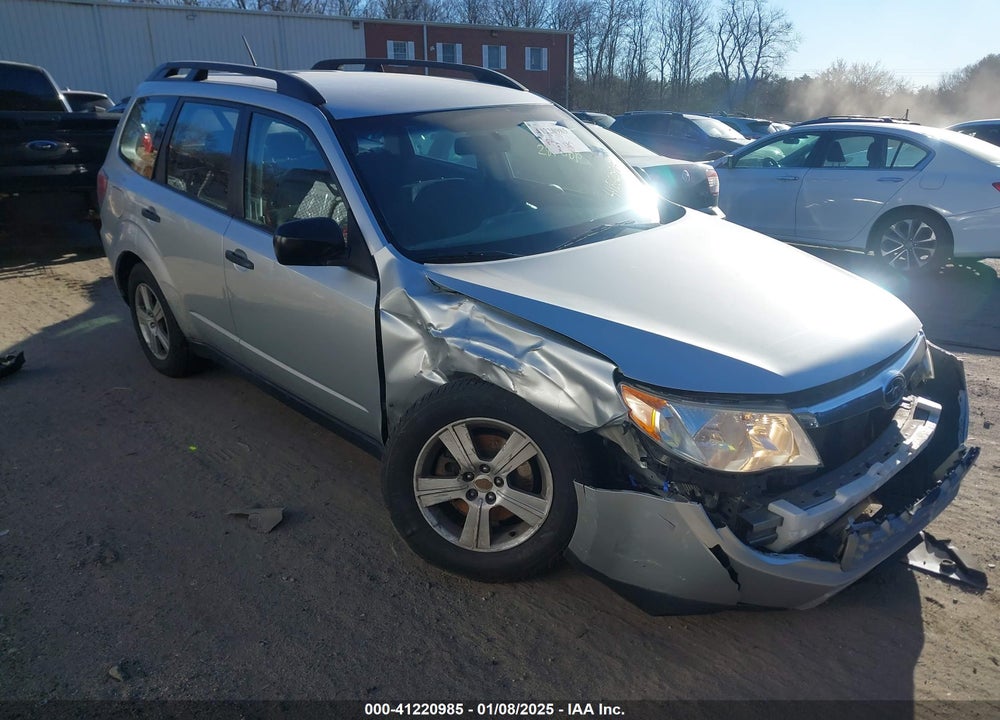 2011 SUBARU FORESTER 2.5X VIN: JF2SHABC5BH701329