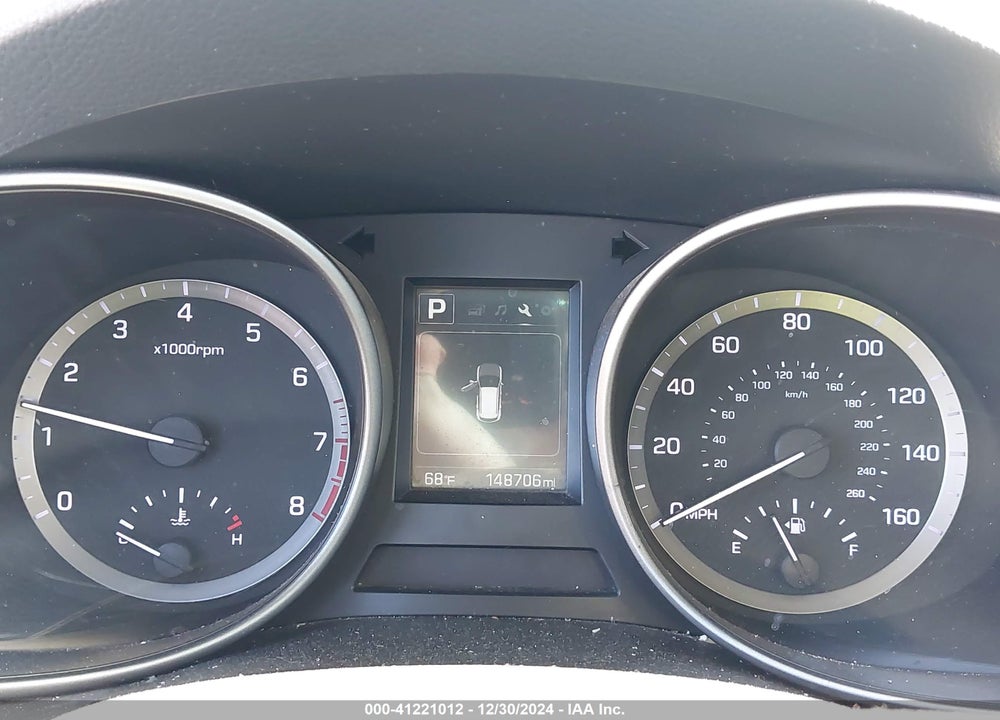 2017 HYUNDAI SANTA FE SE VIN: KM8SM4HF4HU194710