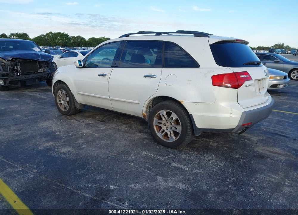 2007 ACURA MDX TECHNOLOGY PACKAGE VIN: 2HNYD28437H512281