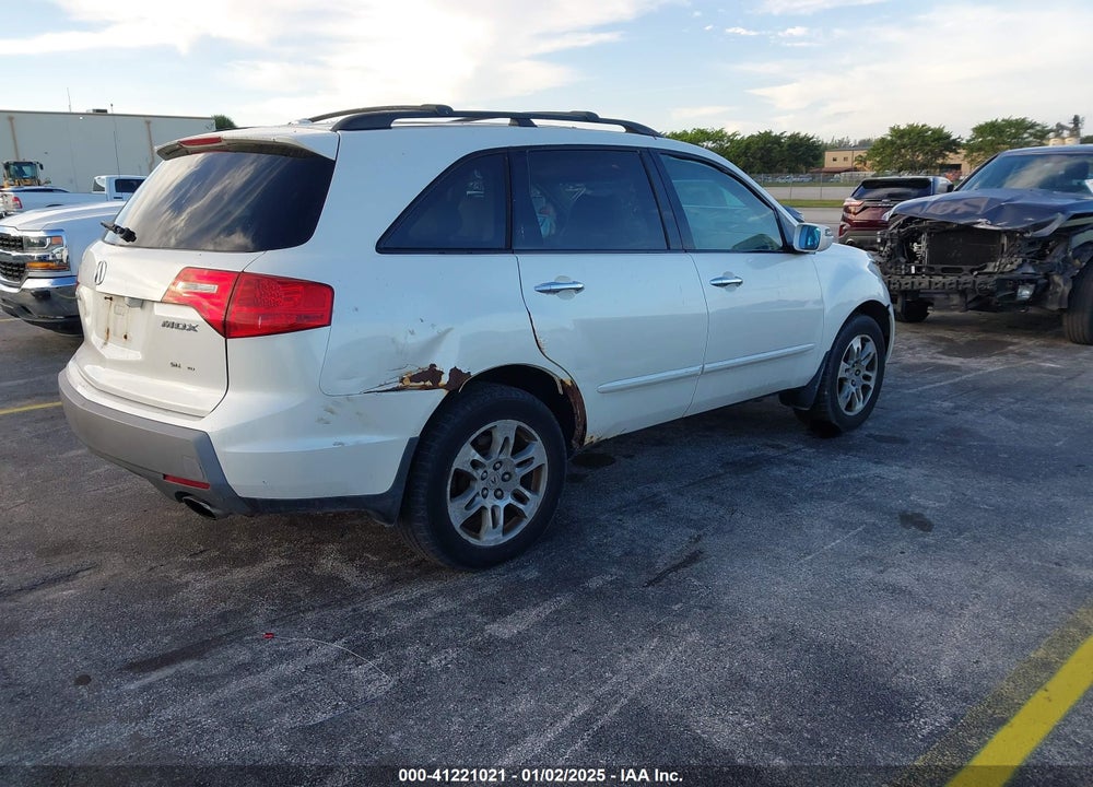 2007 ACURA MDX TECHNOLOGY PACKAGE VIN: 2HNYD28437H512281