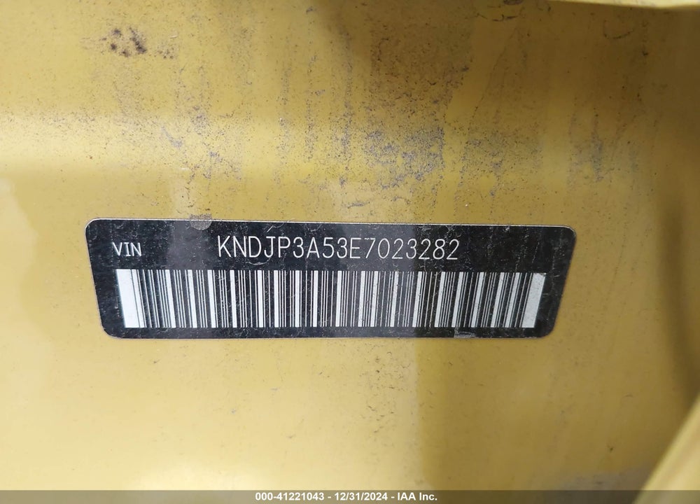 2014 KIA SOUL VIN: KNDJP3A53E7023282